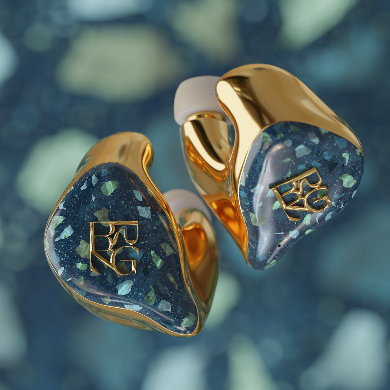 BREGGZ Blue Terrazzo